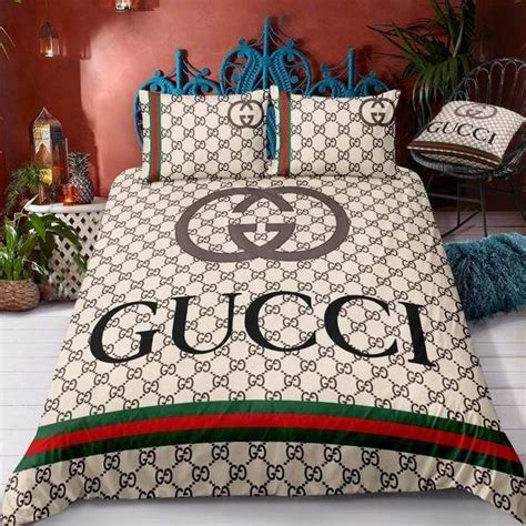 gucci sheet|Gucci comforter set queen.